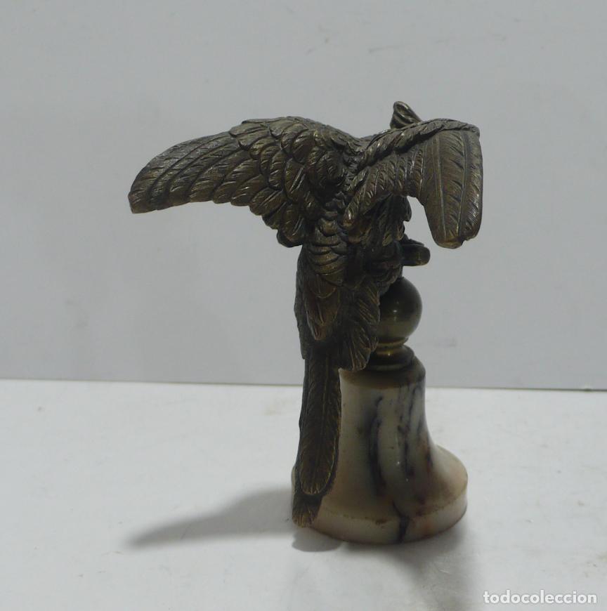 Arte: PEQUE&Ntilde;O LORO EN BRONCE - Foto 3