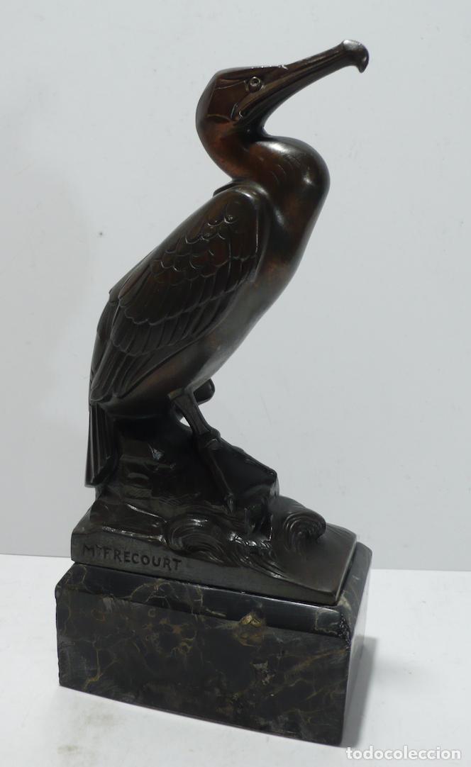 Arte: PELICANO EN BRONCE O CALAMINA - Foto 2