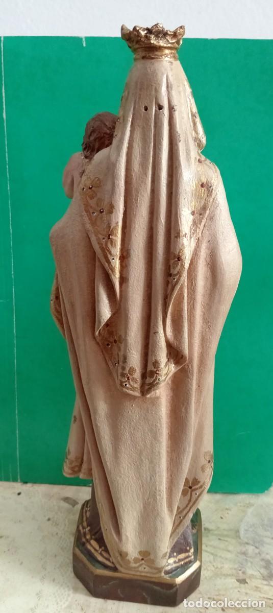 Arte: VIRGEN DEL CARMEN POLICROMADA - Foto 3
