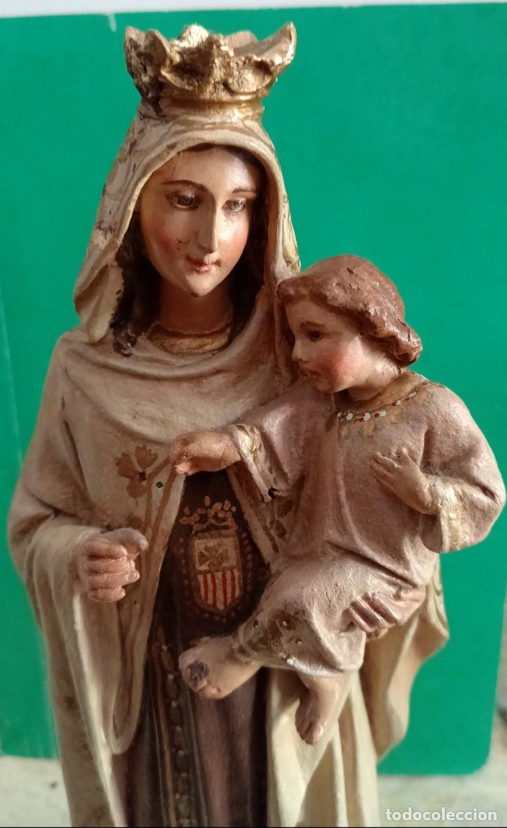 Arte: VIRGEN DEL CARMEN POLICROMADA - Foto 4