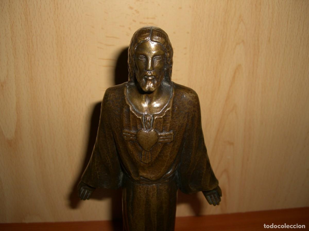 Arte: SAGRADO CORAZ&Oacute;N DE JESUS BRONCE - Foto 5