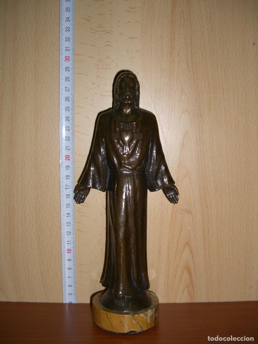 Arte: SAGRADO CORAZ&Oacute;N DE JESUS BRONCE - Foto 9