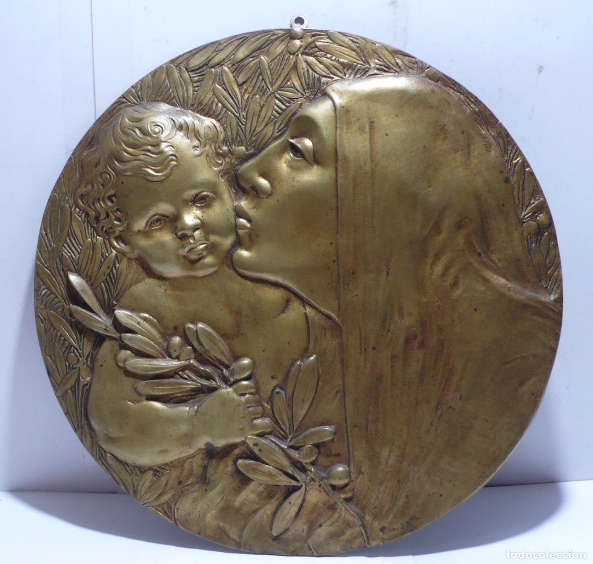 Arte: ROLEO DE BRONCE CON RELIEVE - Foto 1