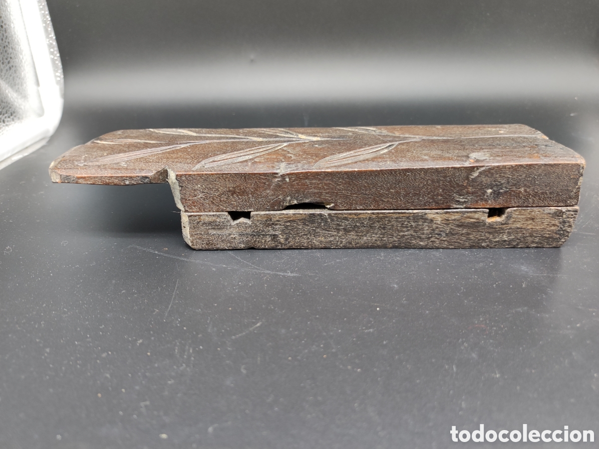Arte: Tr&iacute;ptico madera tallada calvario - Foto 7