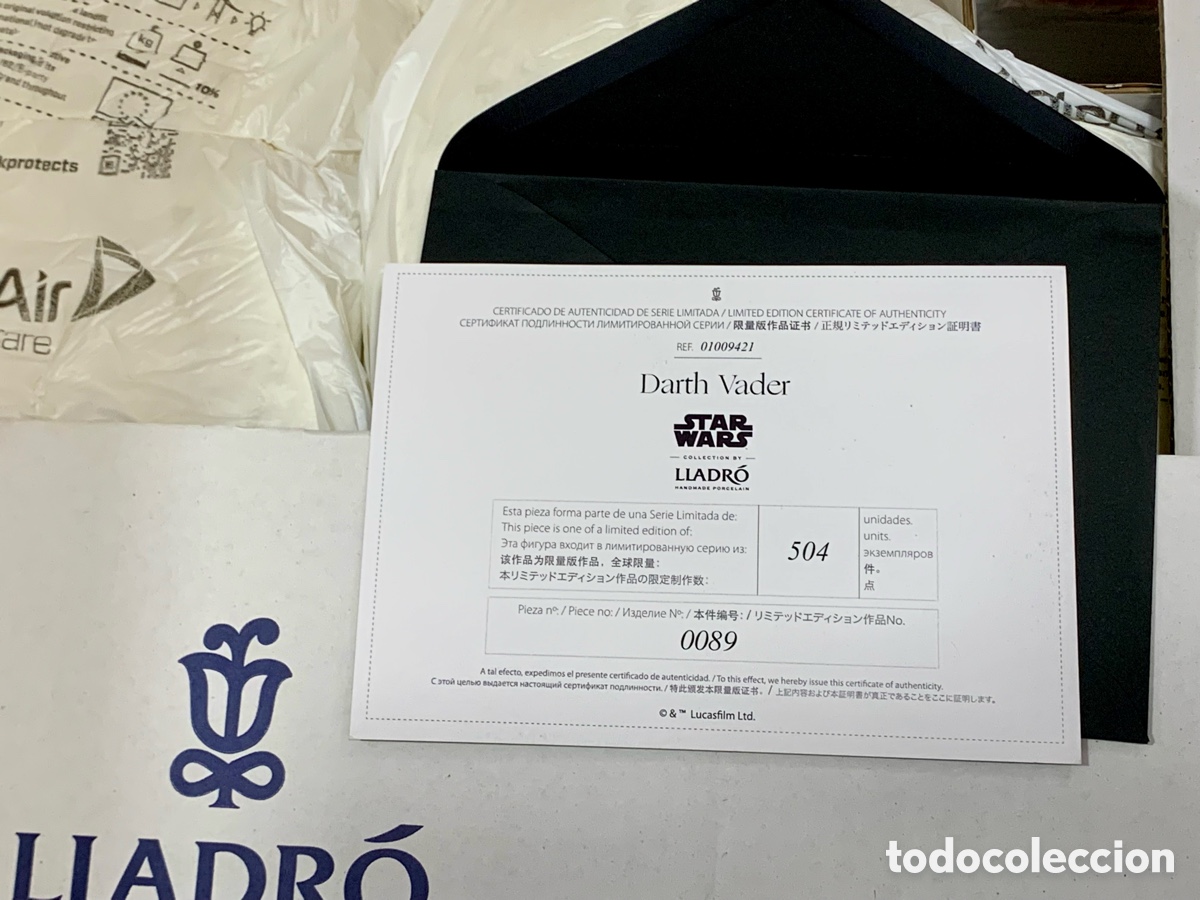 Arte: Darth Vader Lladr&oacute; edici&oacute;n limitada - Foto 7