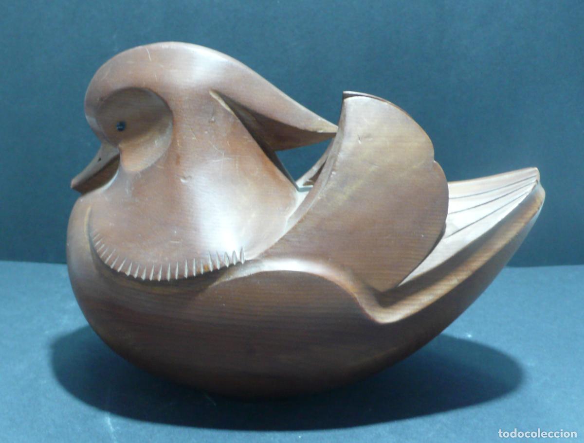Arte: TALLA EN MADERA DE UN PATO - Foto 4