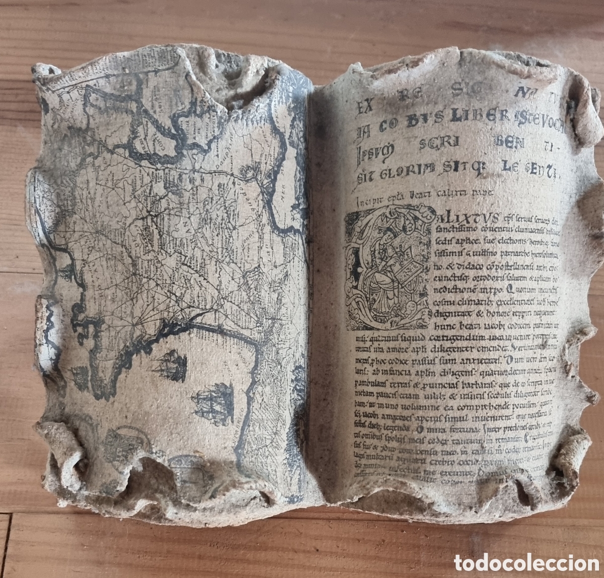 Arte: CODICE CALIXTINO EN TERRACOTA - Foto 1