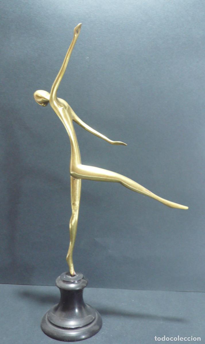 Arte: BRONCE DE MUJER BAILARINA - Foto 1
