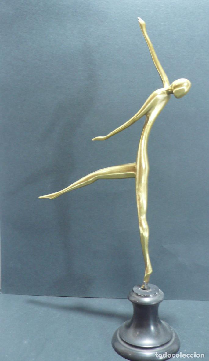 Arte: BRONCE DE MUJER BAILARINA - Foto 2