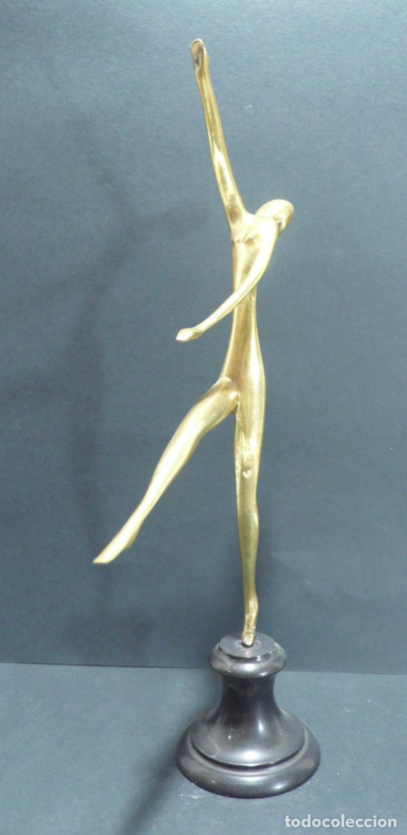 Arte: BRONCE DE MUJER BAILARINA - Foto 3