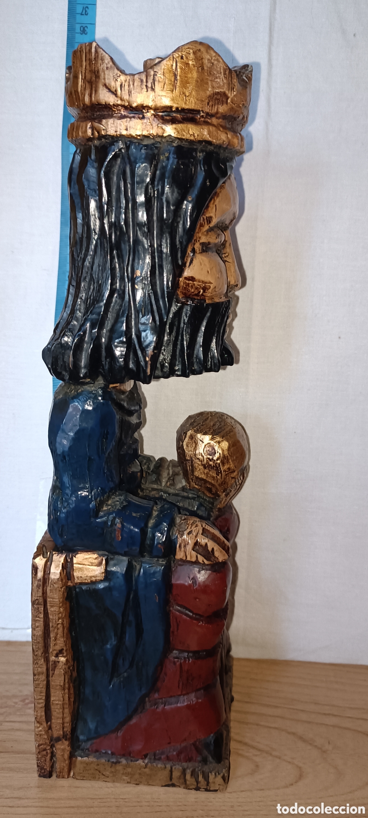 Arte: Figura madera policromads - Foto 2