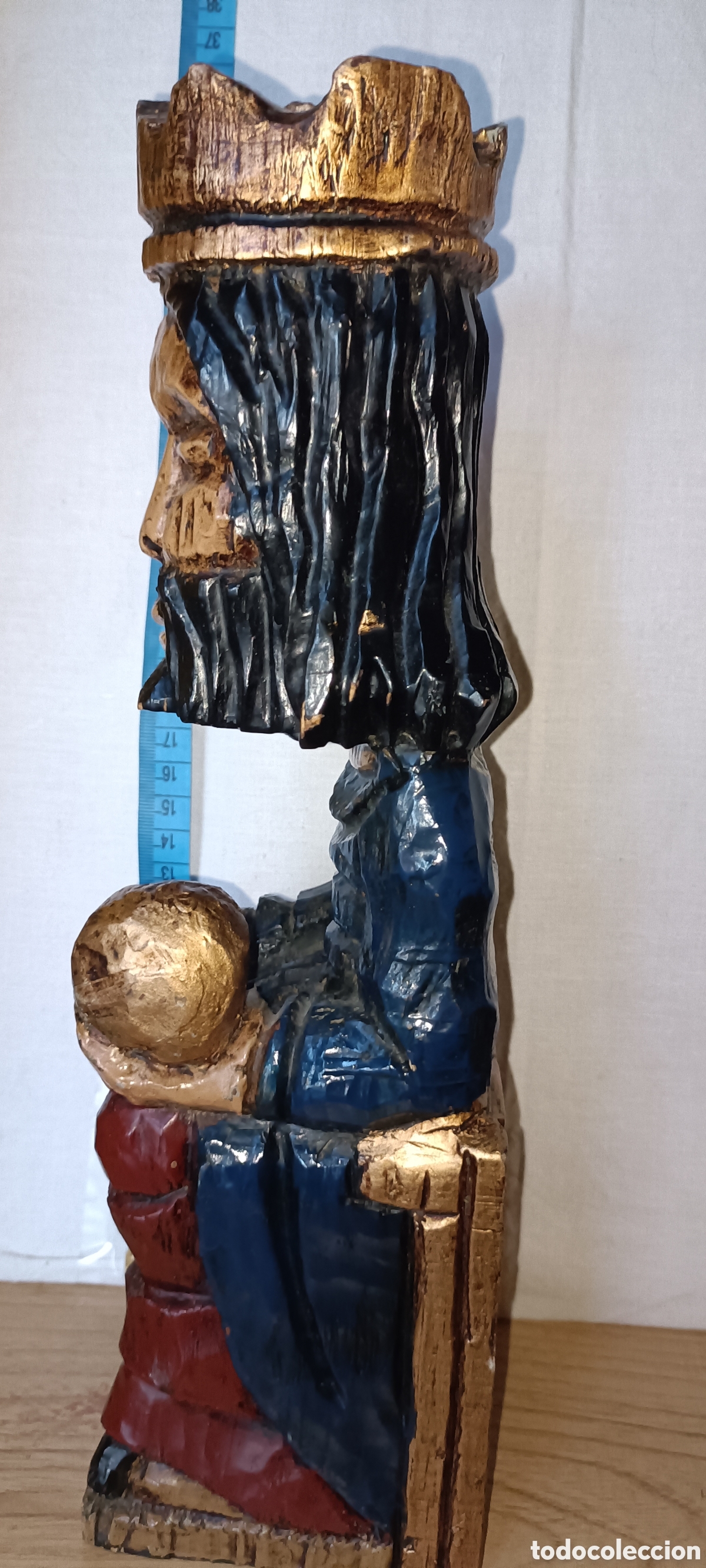 Arte: Figura madera policromads - Foto 3