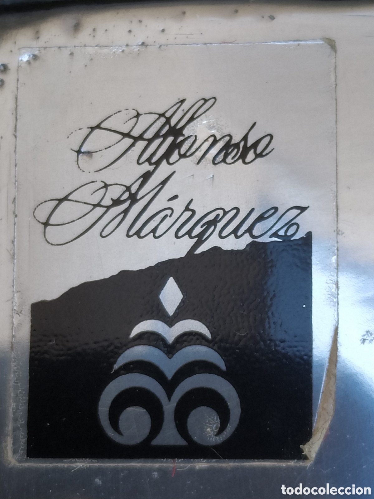 Arte: Escritorio de bronce y aluminio - Foto 2