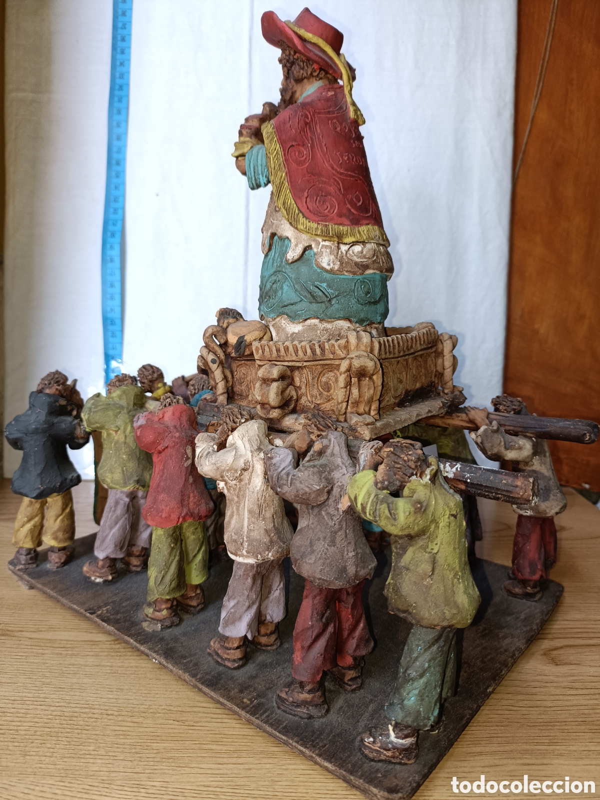 Arte: San Jer&oacute;nimo, sant Jerome, policromado - Foto 14