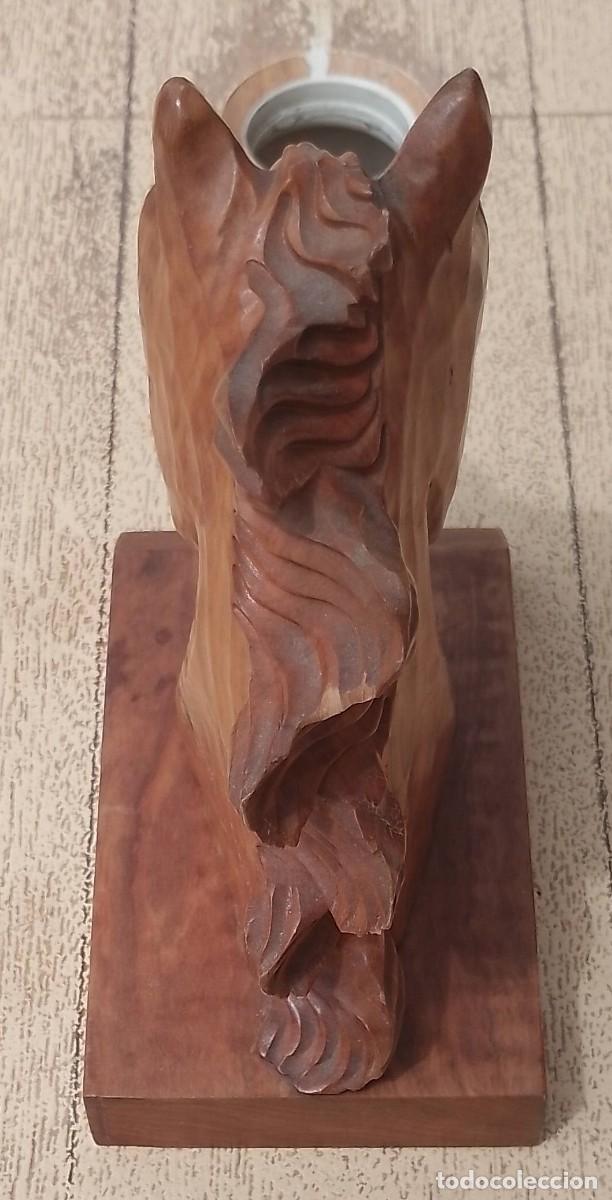 Arte: Talla en Madera de Cabeza de Caballo - Foto 8