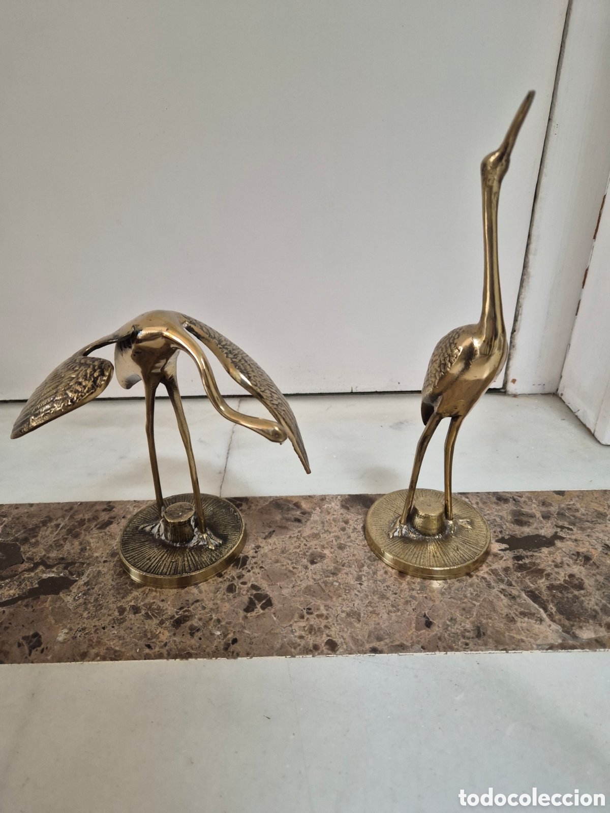 Arte: Figuras p&aacute;jaros bronce - Foto 1
