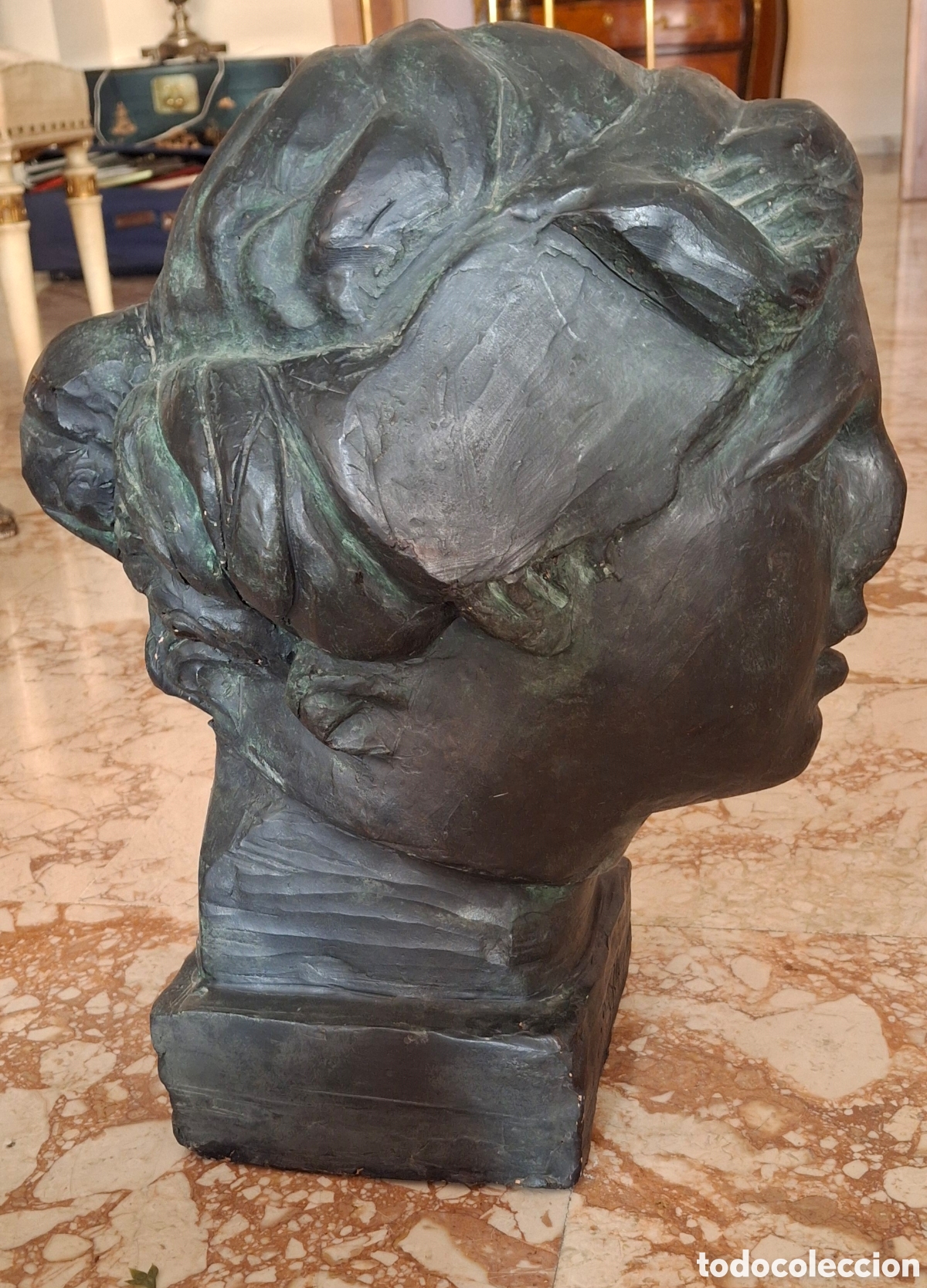 Arte: Diosa greco-romana en arcilla - Foto 2