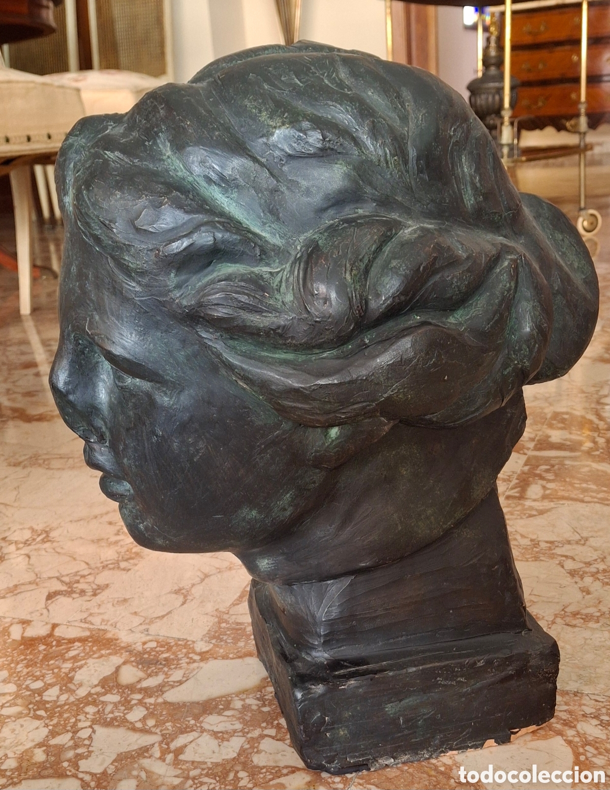 Arte: Diosa greco-romana en arcilla - Foto 3