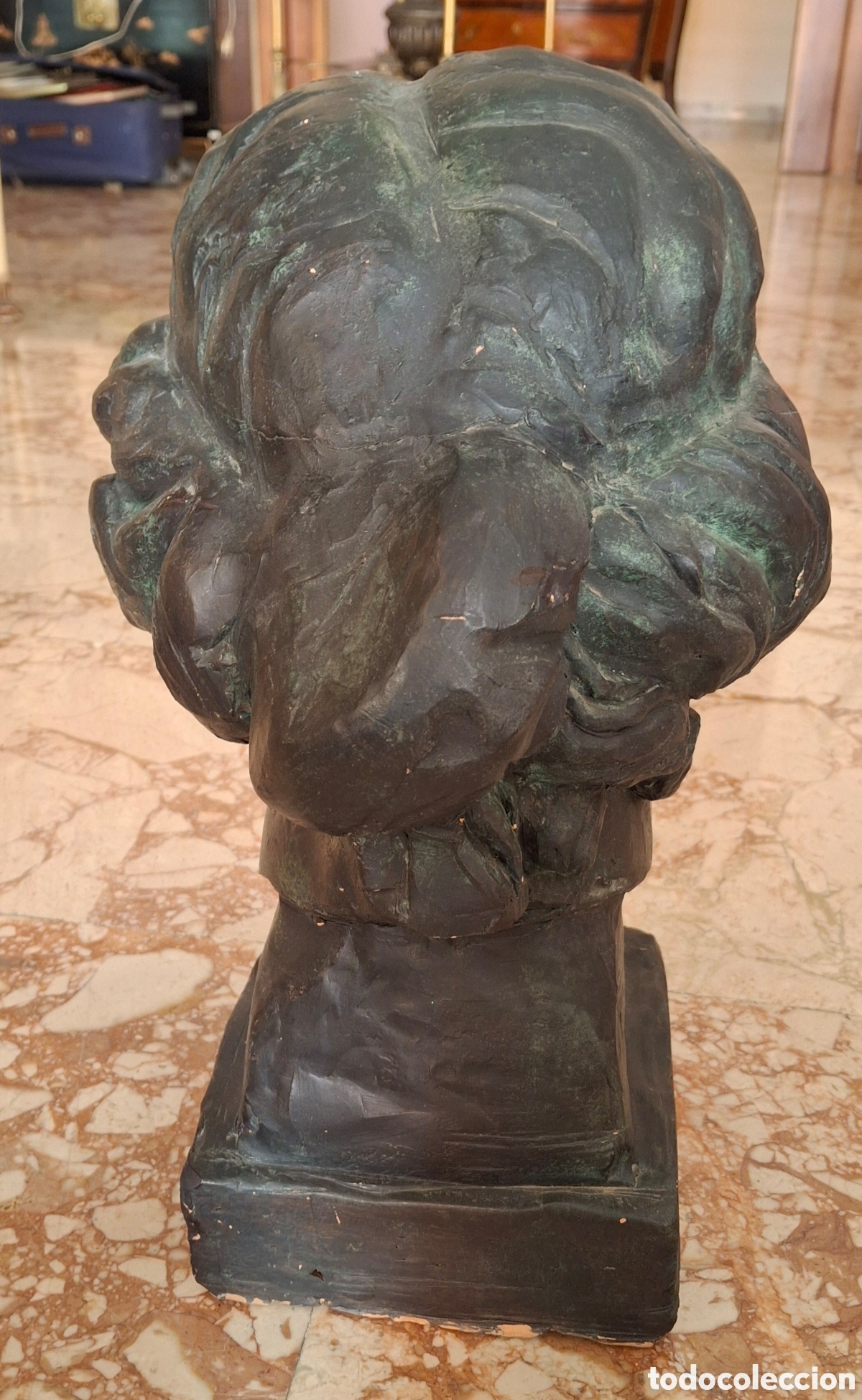 Arte: Diosa greco-romana en arcilla - Foto 4
