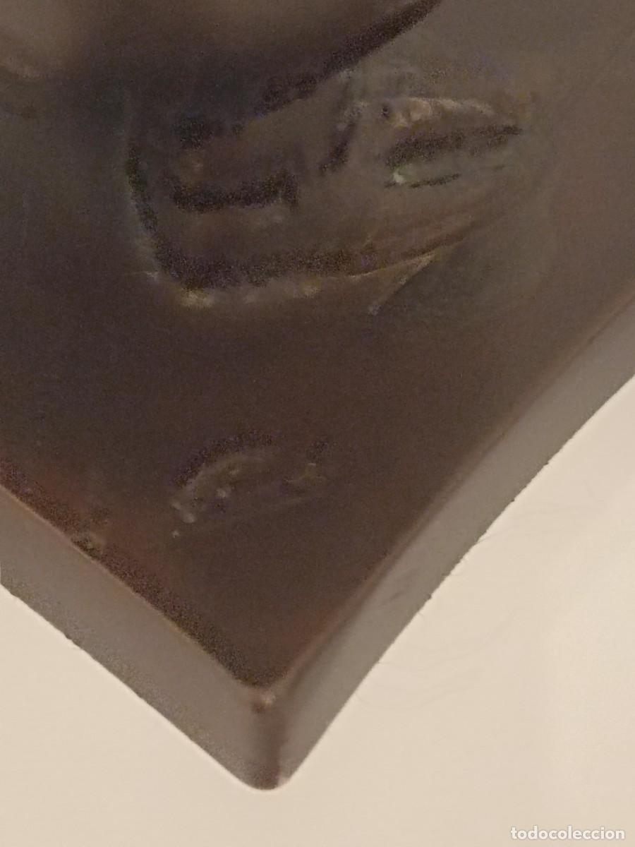 Arte: FIGURA DE PING&Uuml;INO EN BRONCE - Foto 6
