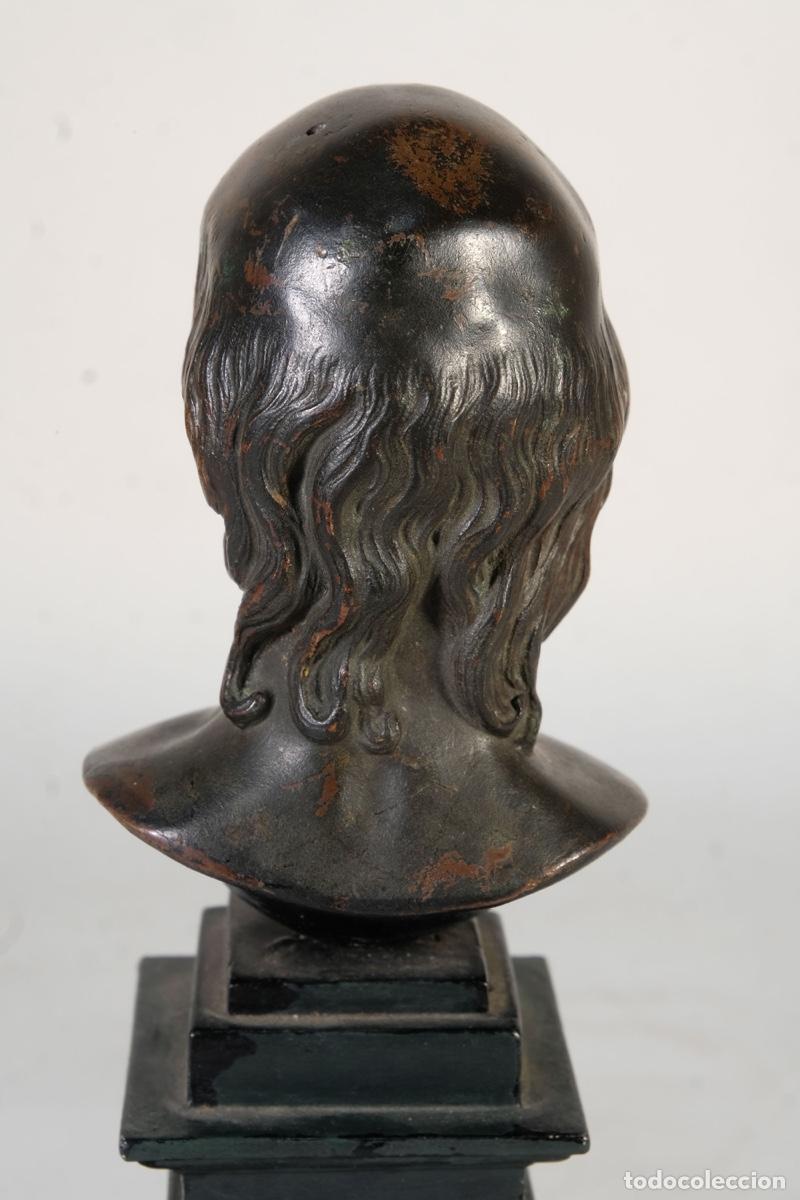 Arte: Busto de caballero en bronce - Foto 7
