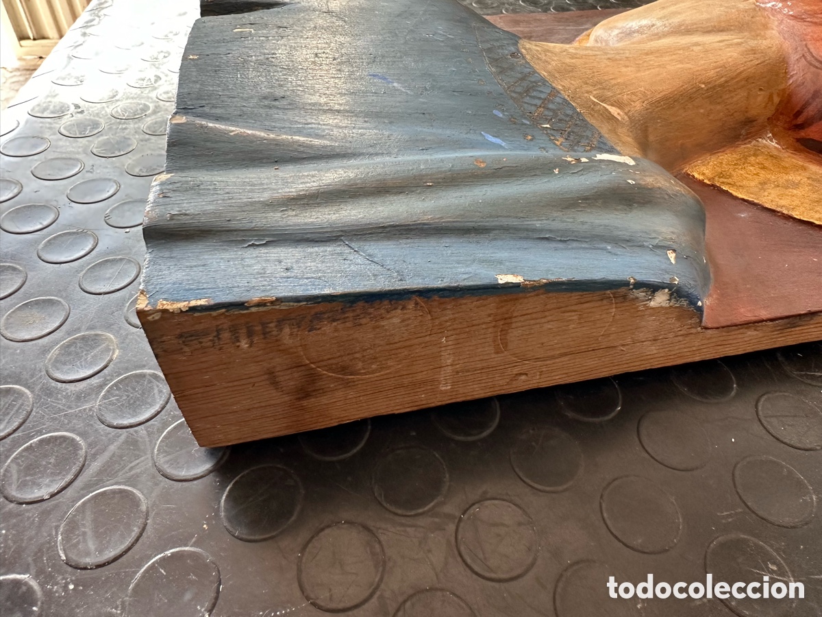 Arte: Talla de madera- Relieve religioso - Foto 2