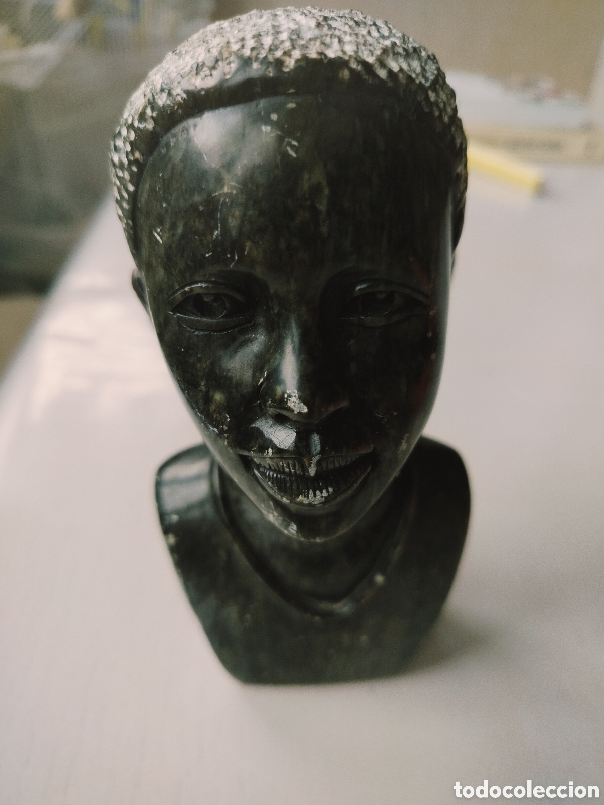 Arte: Busto en Alabastro . - Foto 2