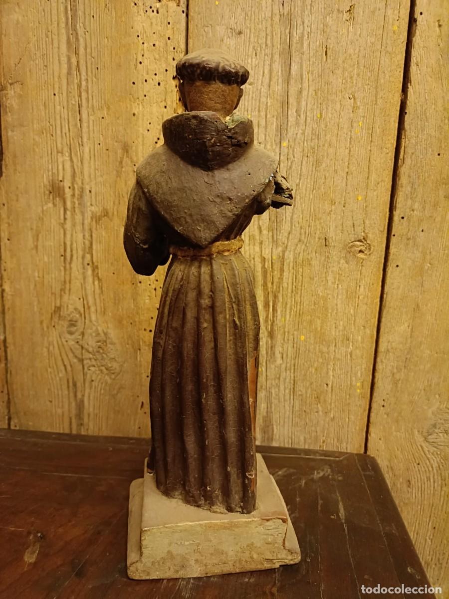Arte: Figura de santo con libro como atributo - Foto 4