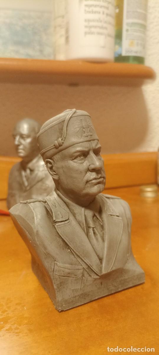Arte: Busto de mussolini Duce - Foto 3