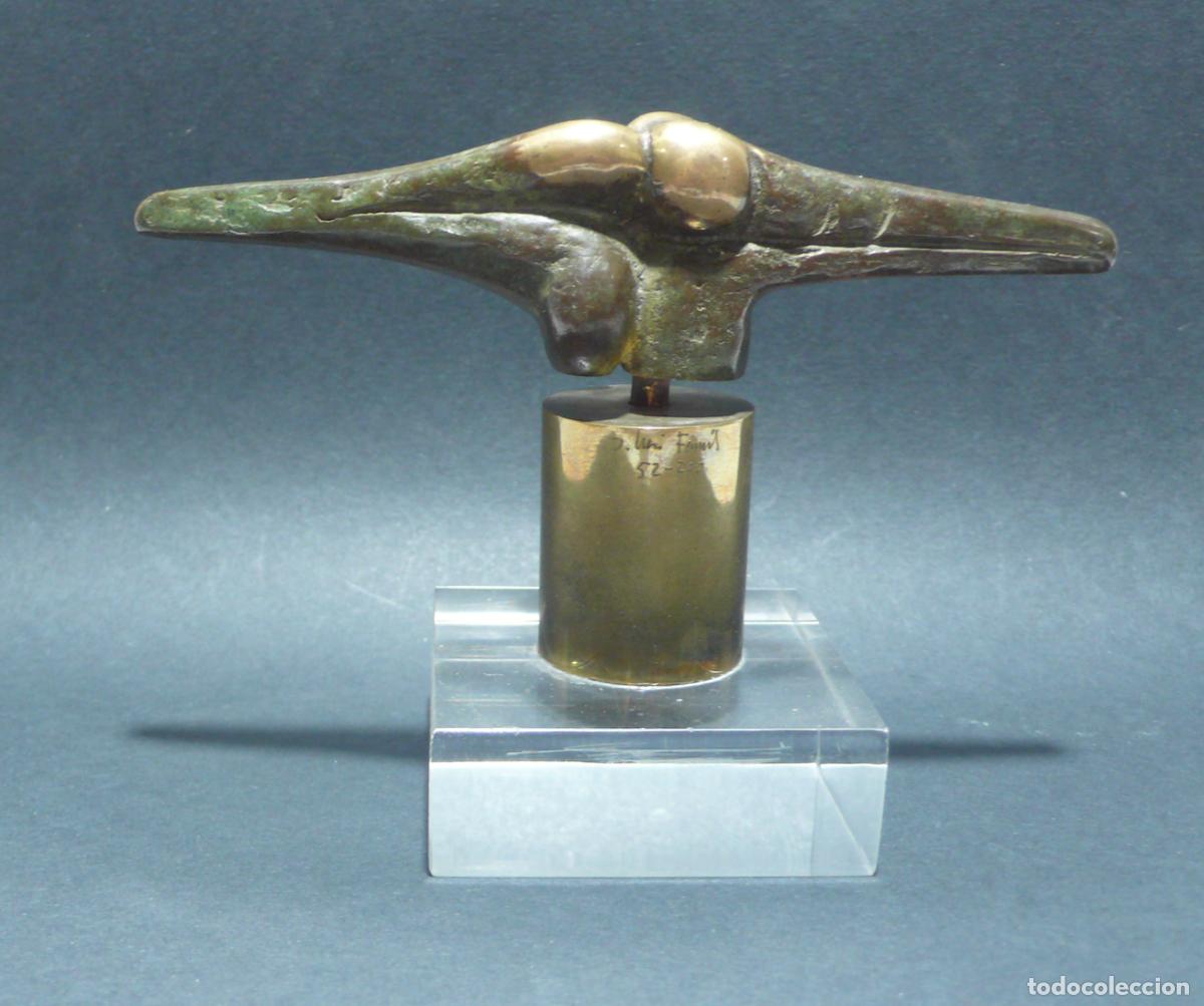 Arte: ESCULTURA ABSTRACTA EN BRONCE - Foto 1