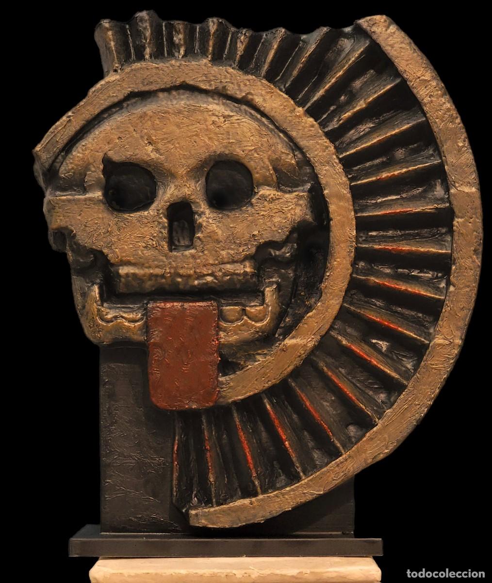 Arte: Disco de la muerte de Mictlantecuhtli - Foto 1