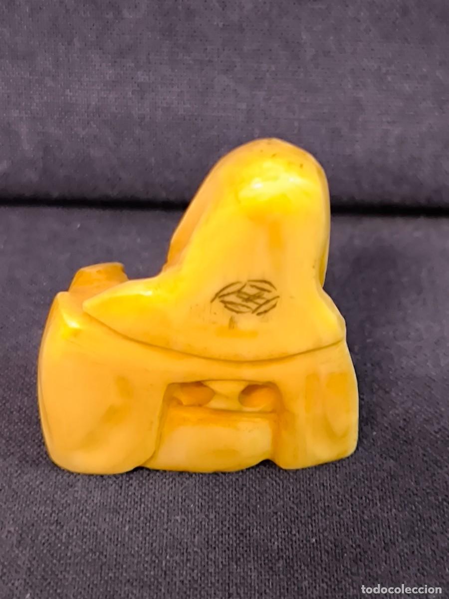 Arte: NETSUKE JAPONES ANTIGUO - Foto 2
