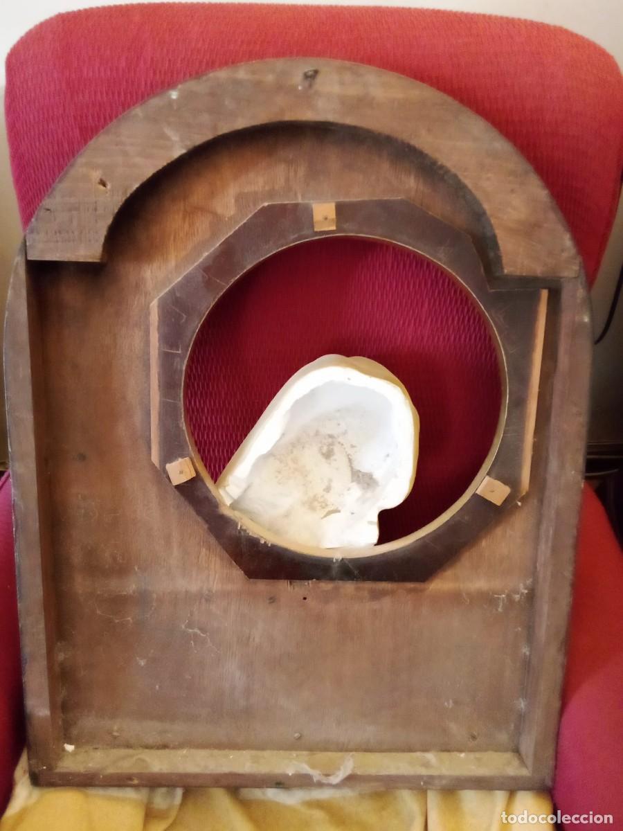Arte: Ave Mar&iacute;a en cer&aacute;mica y madera - Foto 3