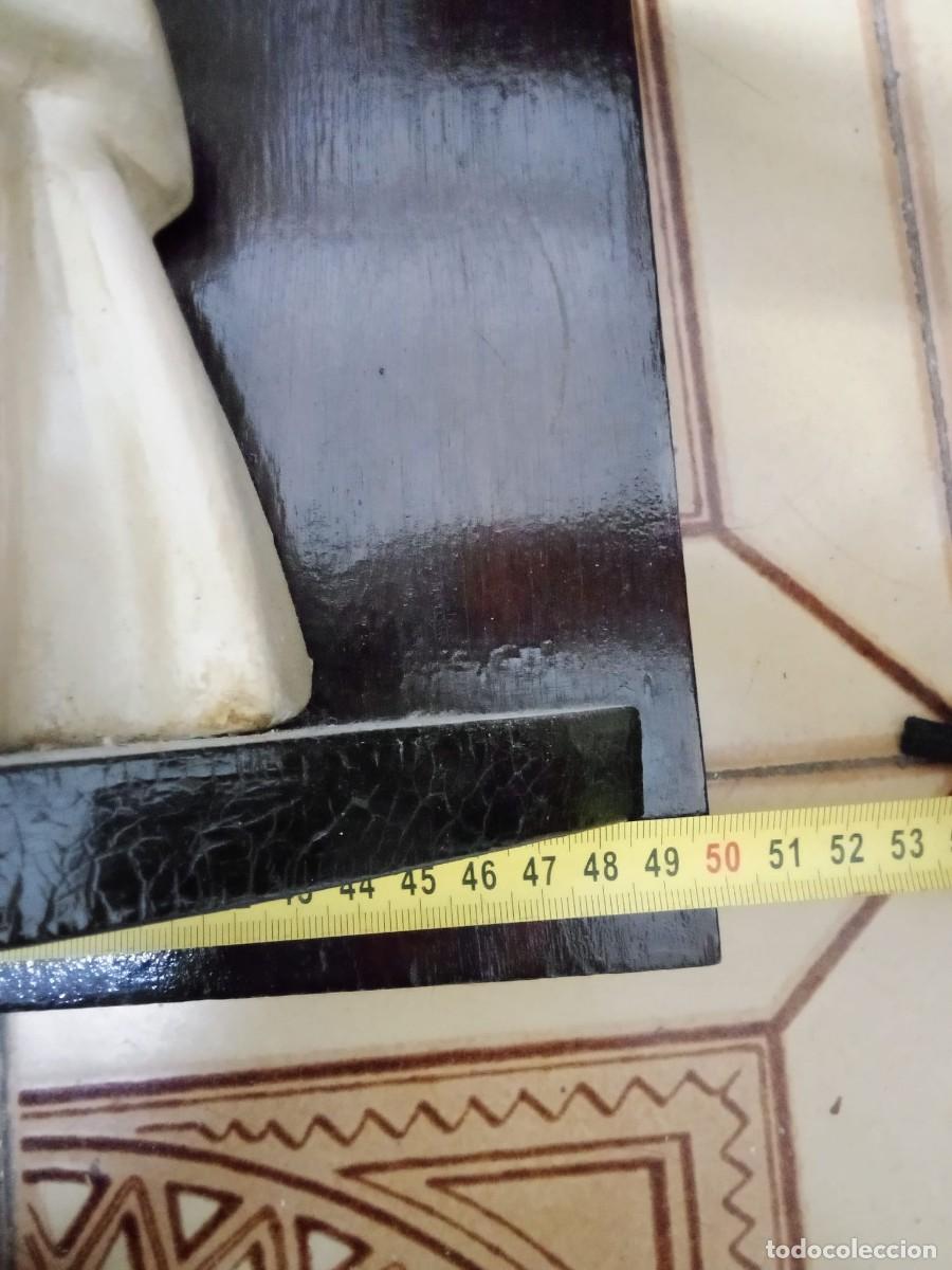 Arte: Ave Mar&iacute;a en cer&aacute;mica y madera - Foto 5