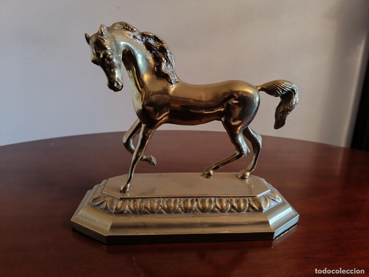 Arte: CABALLO EN BRONCE COMO DECORACI&Oacute;N - Foto 1