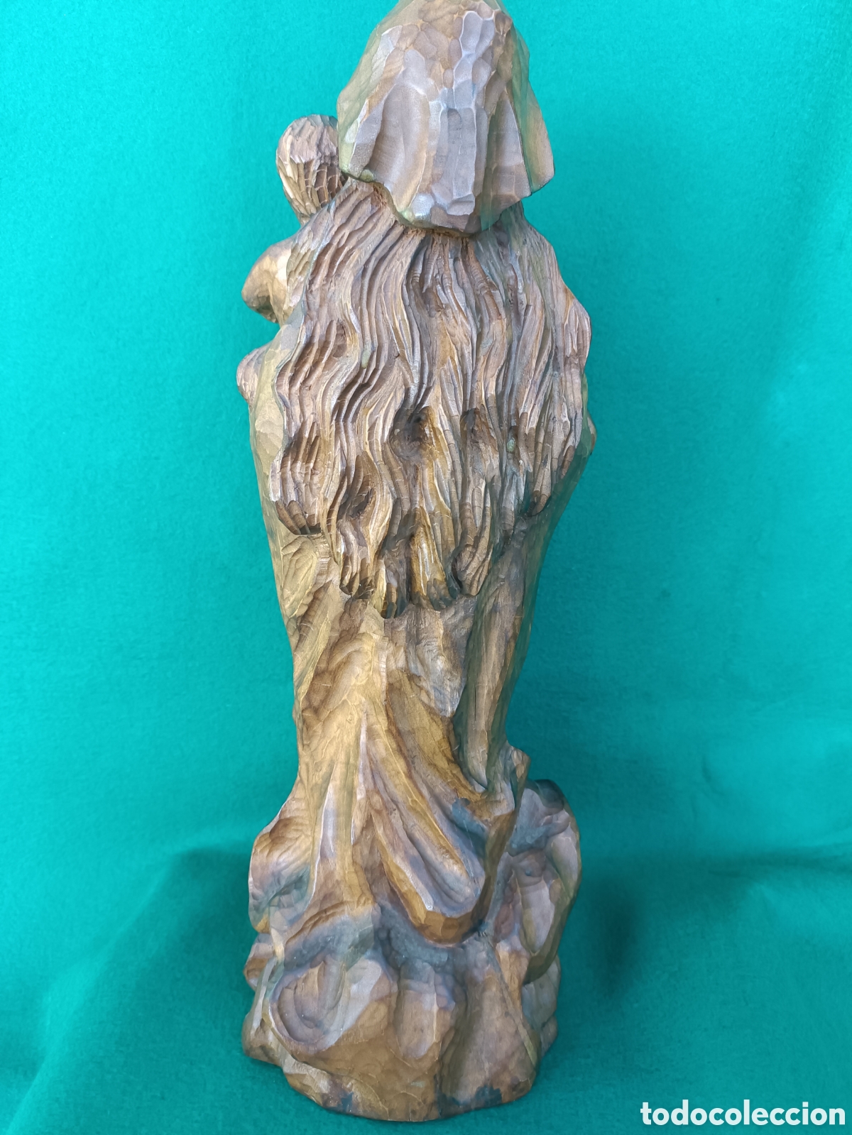 Arte: Virgen talla de madera - Foto 3