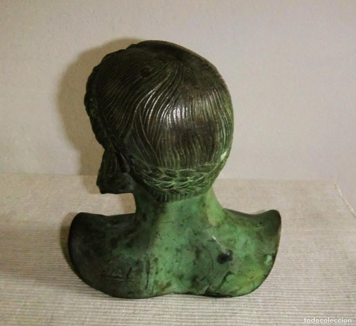 Arte: BUSTO DE ZEUS o POSEID&Oacute;N EN BRONCE - Foto 10