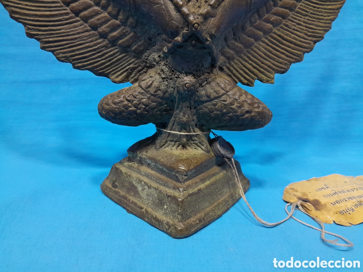 Arte: ESCULTURA EN BRONCE DE GARUDA - Foto 3