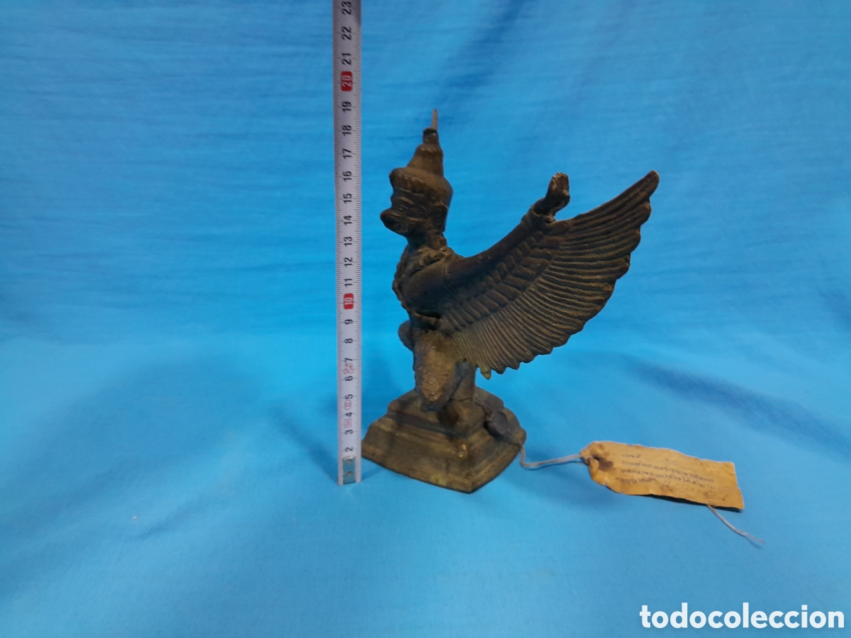 Arte: ESCULTURA EN BRONCE DE GARUDA - Foto 7