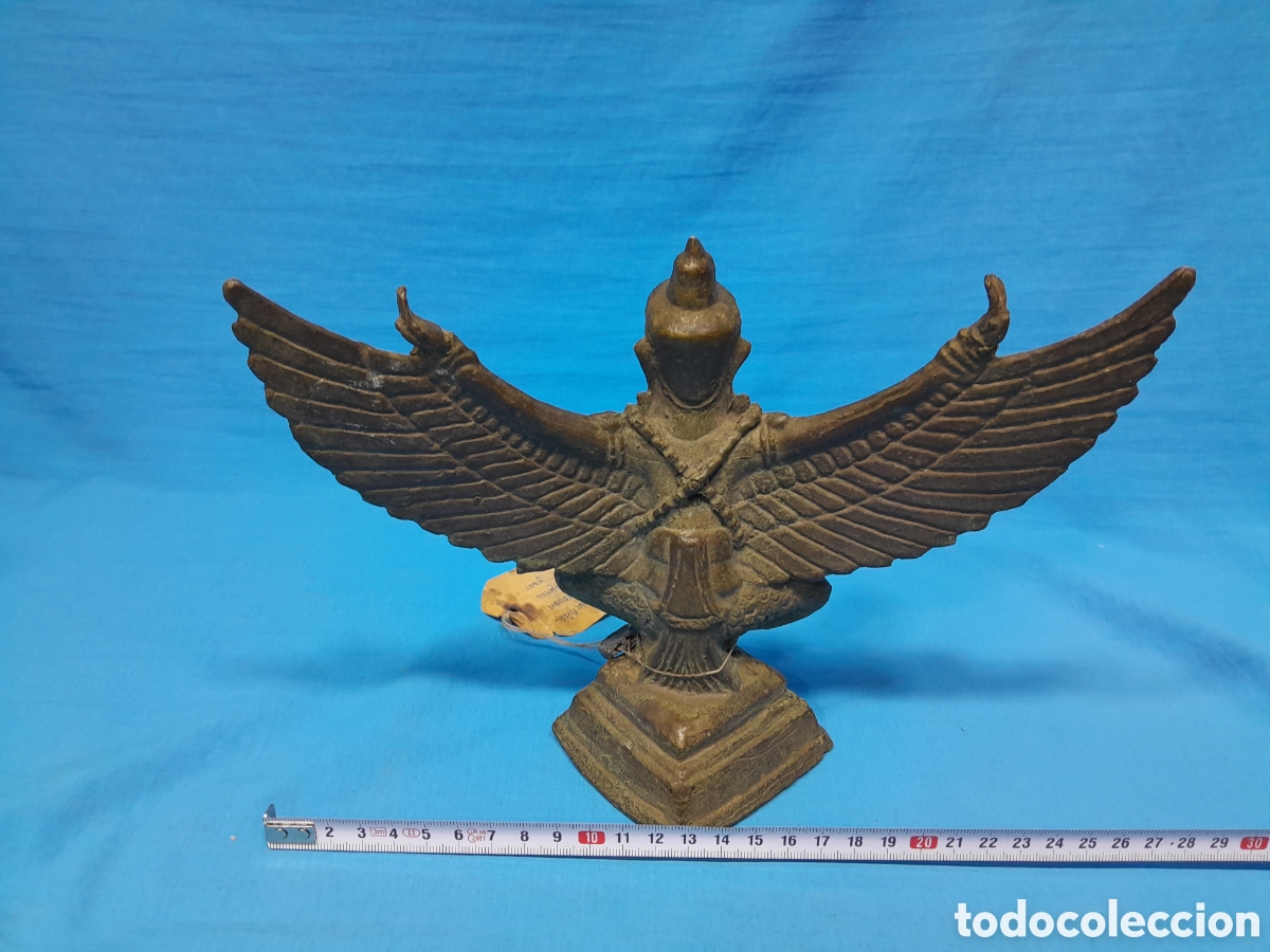Arte: ESCULTURA EN BRONCE DE GARUDA - Foto 9