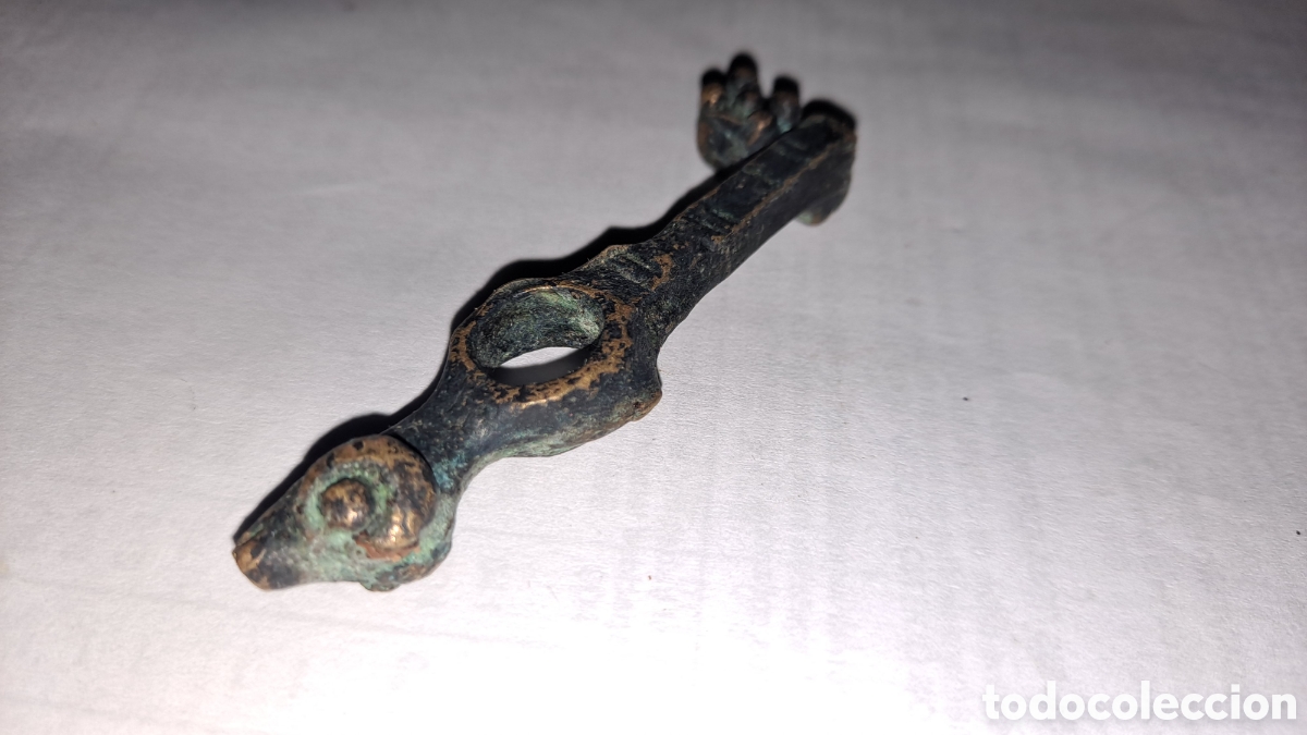 Arte: Llave romana de bronce. Colecci&oacute;n particular - Foto 3