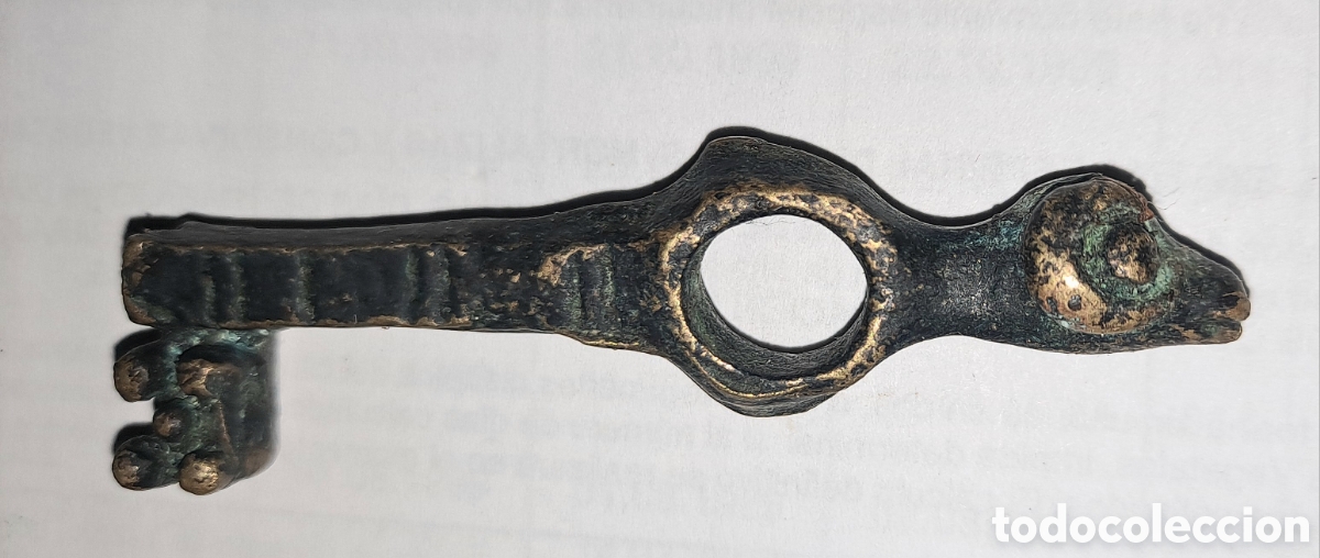 Arte: Llave romana de bronce. Colecci&oacute;n particular - Foto 4