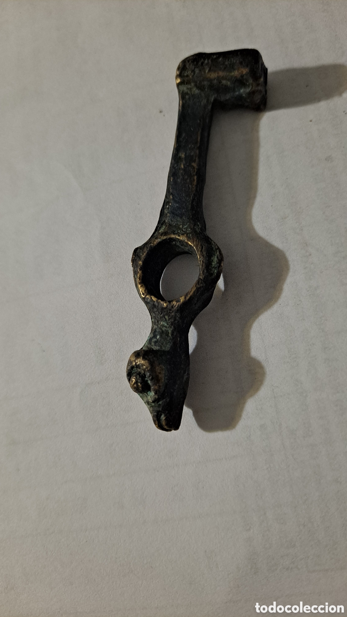 Arte: Llave romana de bronce. Colecci&oacute;n particular - Foto 7