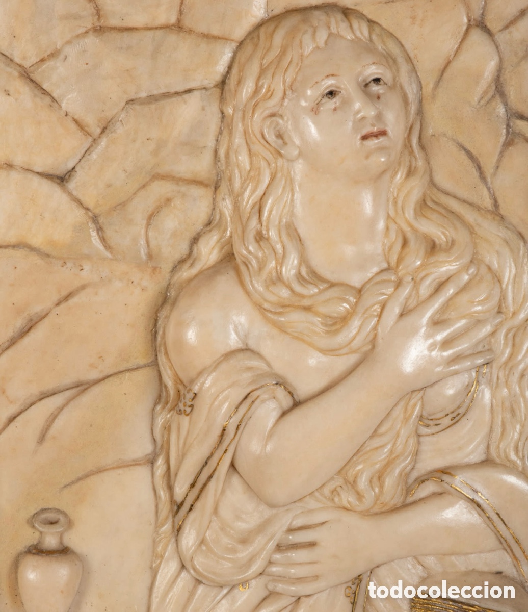 Arte: Relieve de Alabastro S.XVI - Foto 2