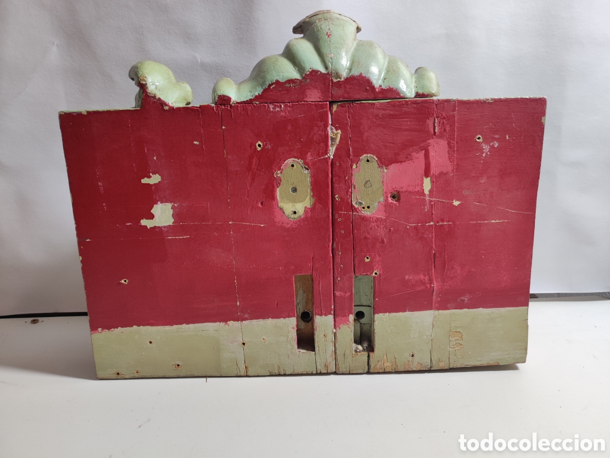 Arte: Copete de madera tallado y policromado - Foto 6