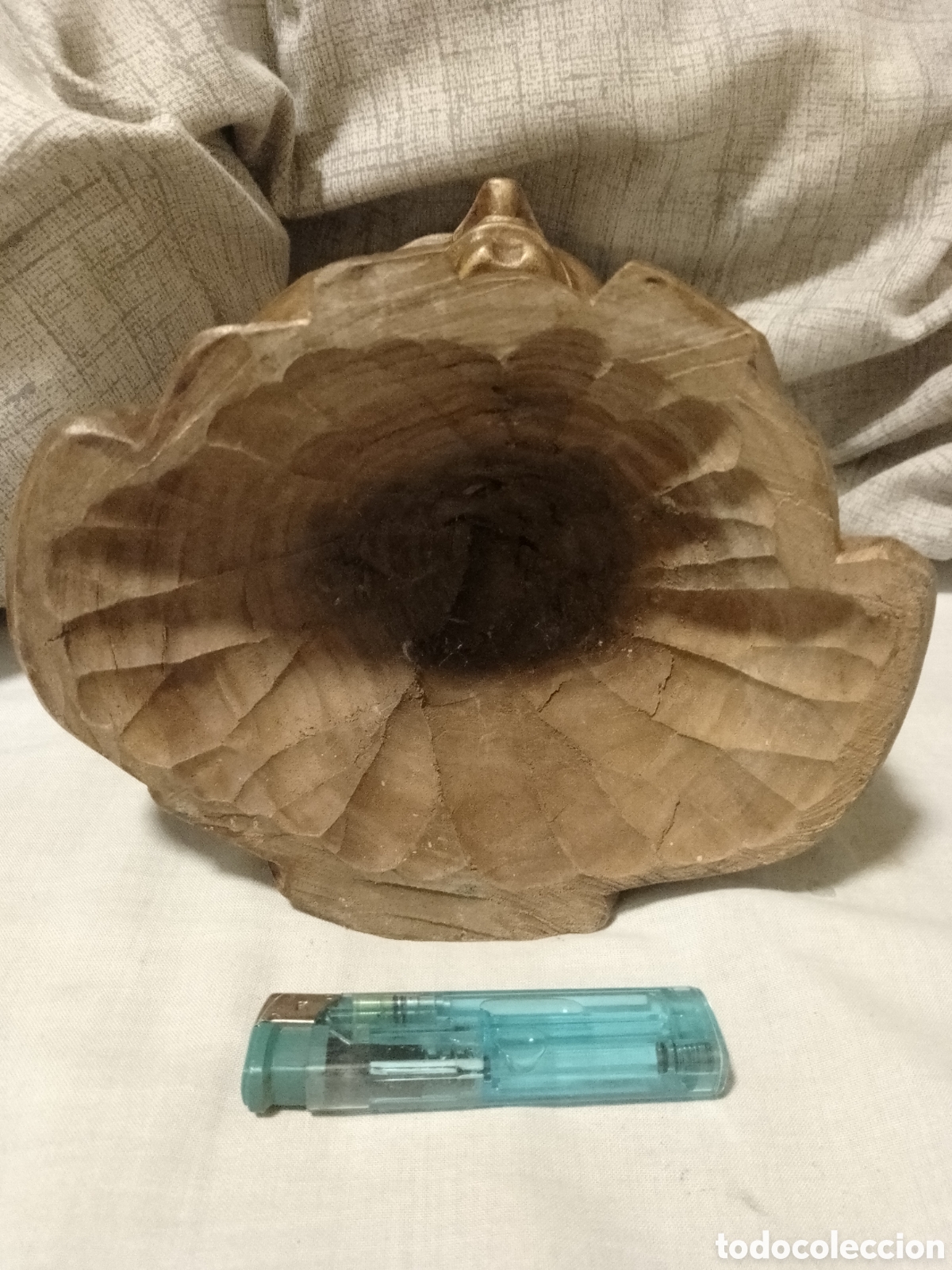 Arte: INDIO DE MADERA TALLADO TRAIDO DE M&Eacute;XICO - Foto 4