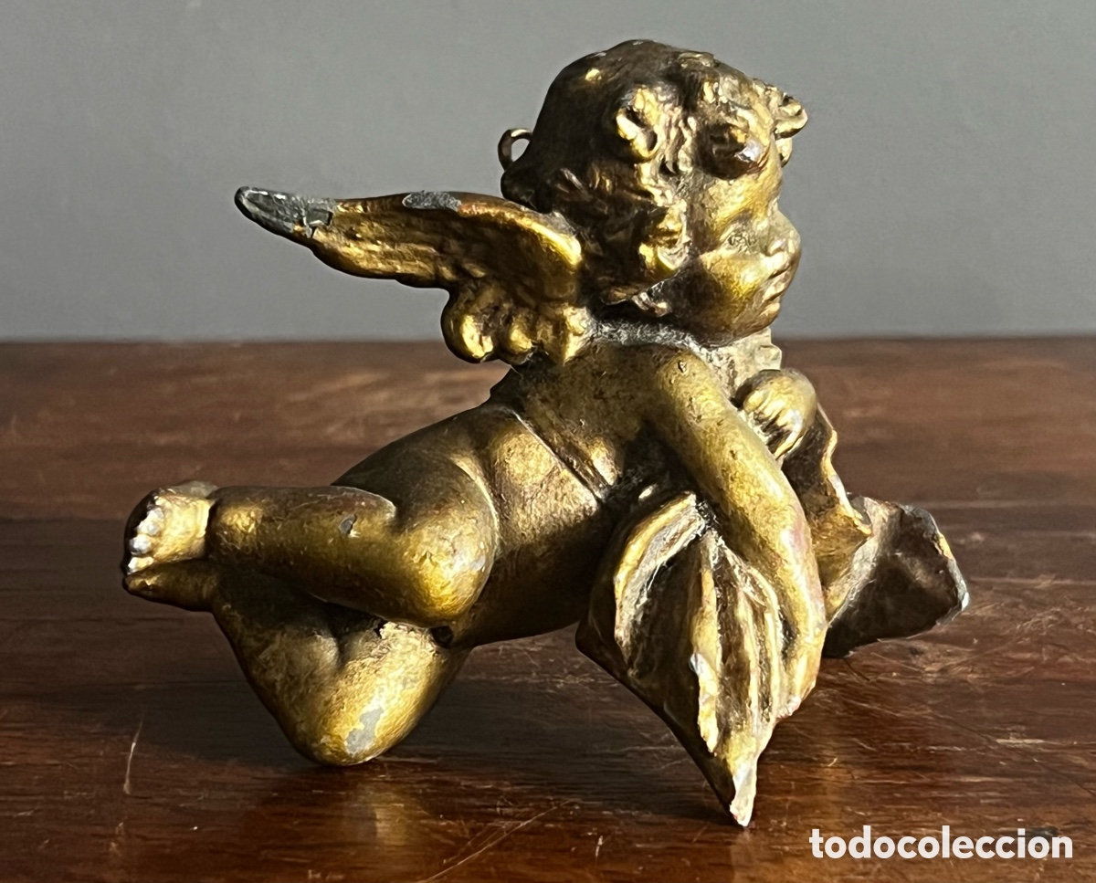 Arte: Figura de Cupido Cast iron - Foto 4