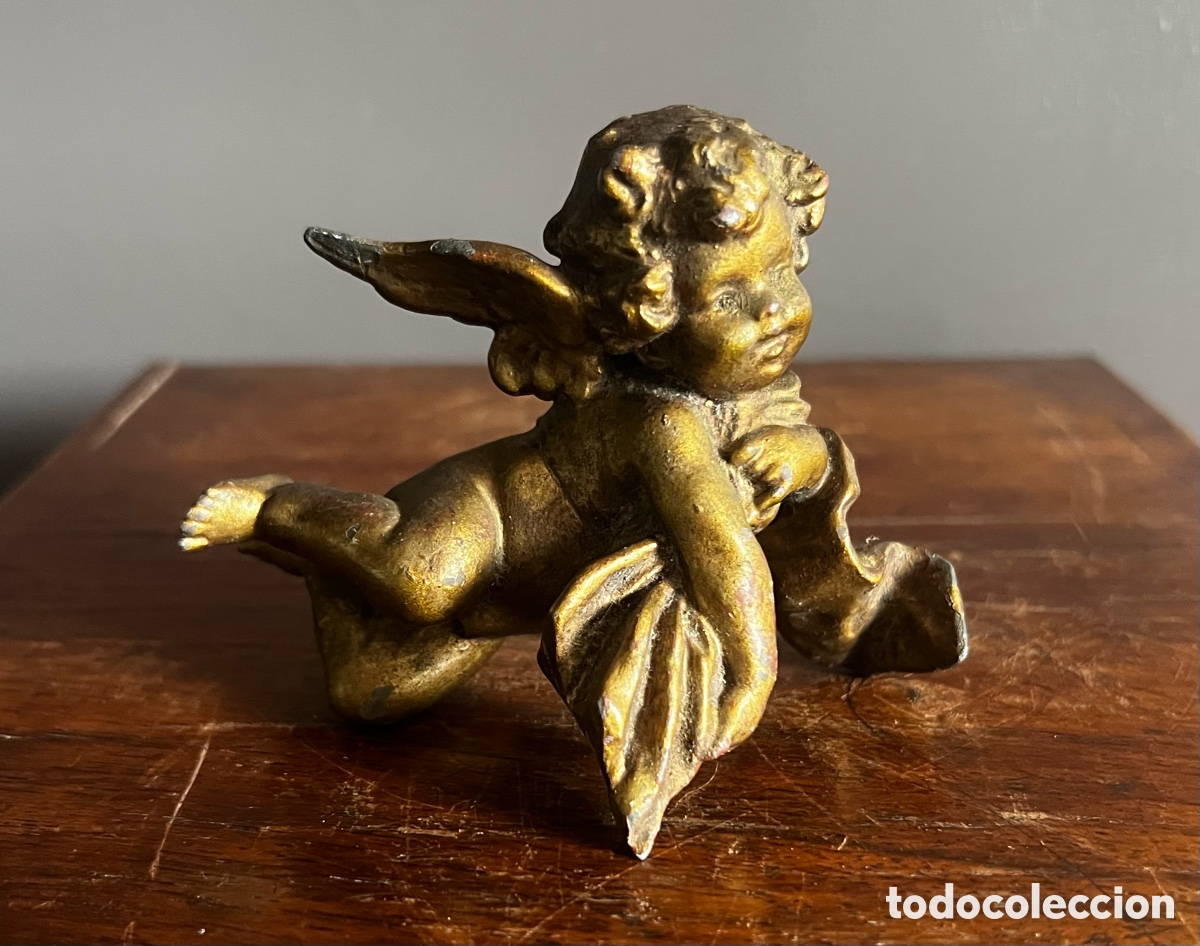 Arte: Figura de Cupido Cast iron - Foto 1