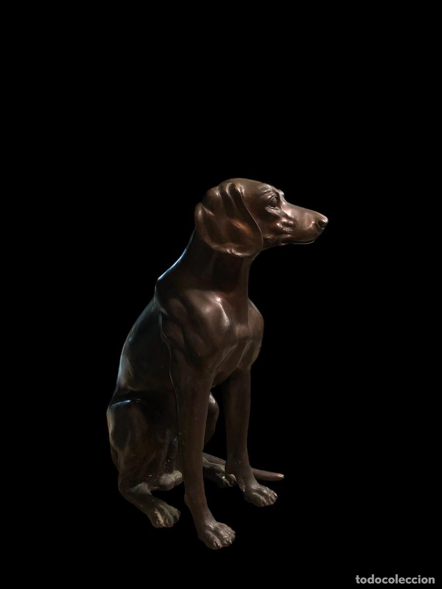 Arte: precioso perrito de bronce - Foto 4