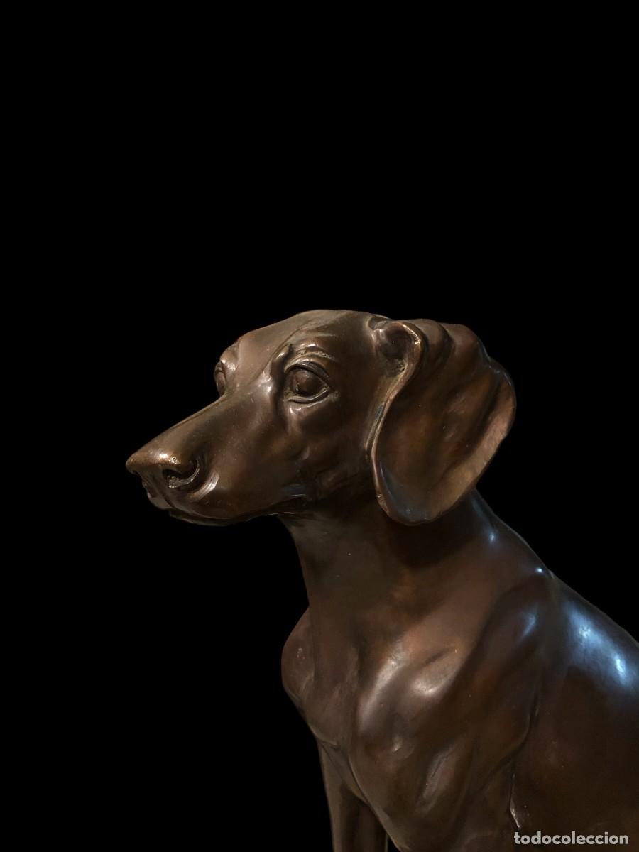 Arte: precioso perrito de bronce - Foto 5